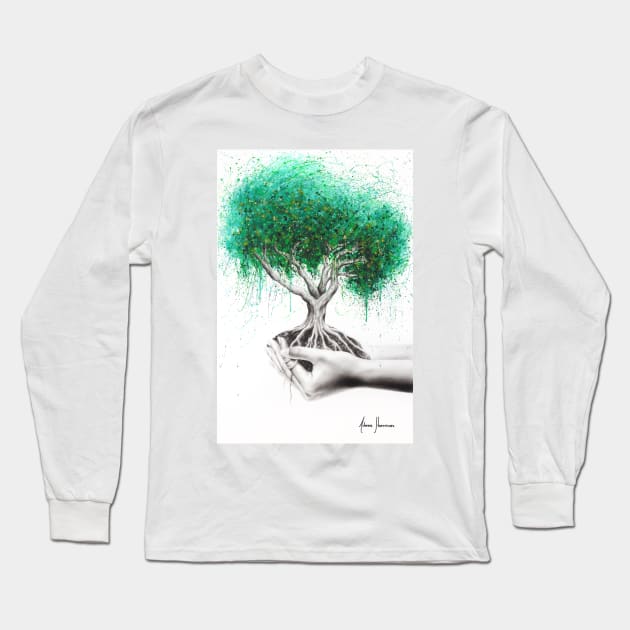 In Our Hands Long Sleeve T-Shirt by AshvinHarrison